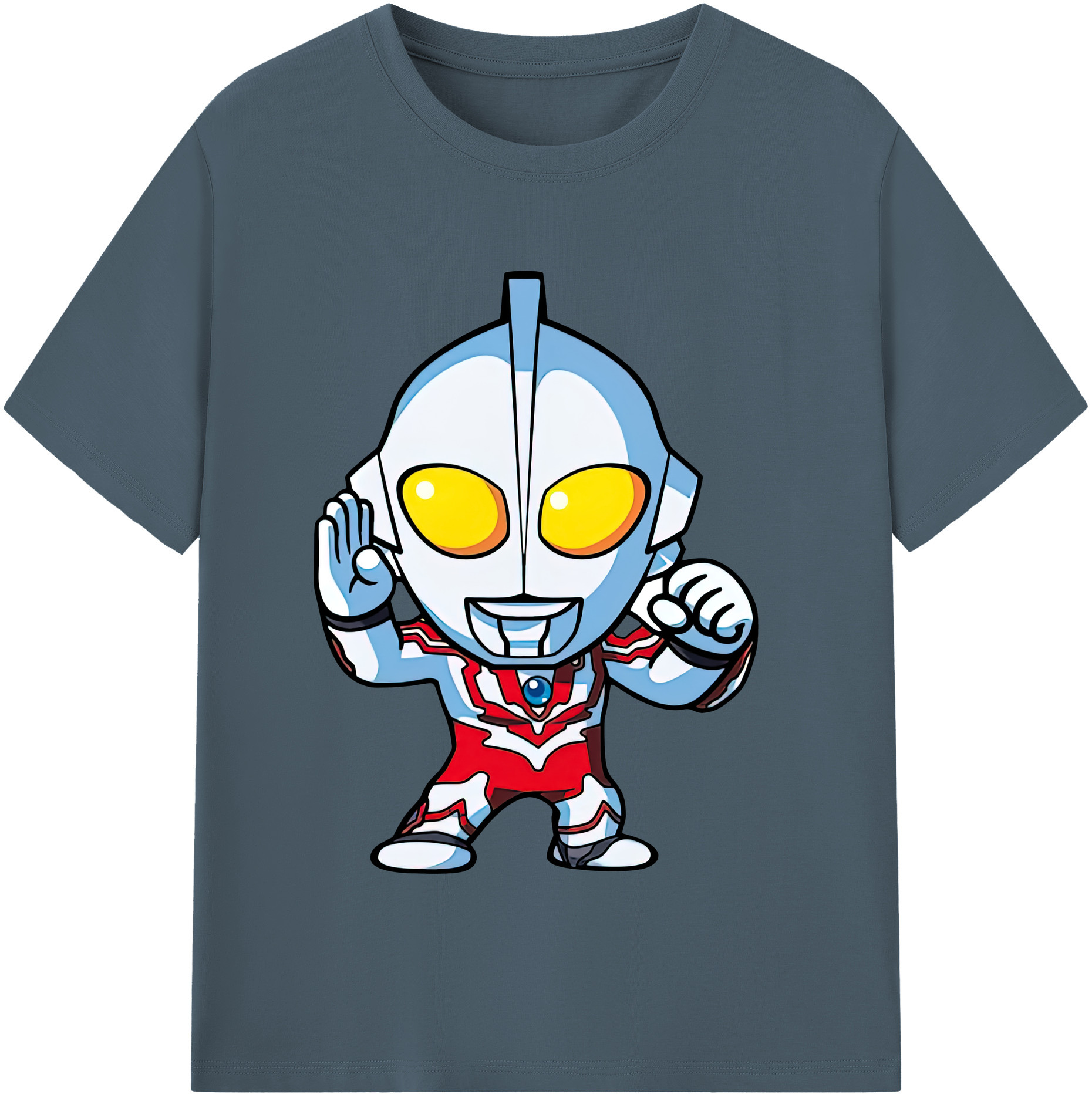 （画像用） ウルトラマン Ultraman 綿100％半袖Tシャツ（フロントプリント）